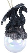 Checkmate Black Dragon Ornament