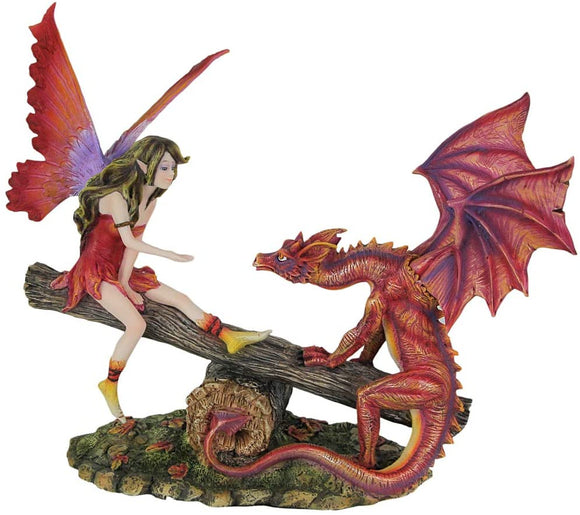 Fairy W/ Red Dragon Seesaw