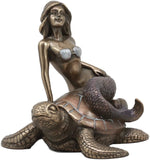 Mermaid On Sea Turtle
